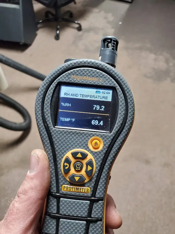 Moisture meter humidity assessment for Fire & Smoke Damage Restoration in Montague